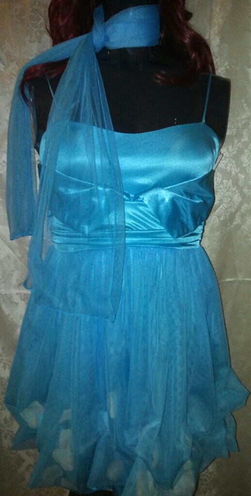 Flower petals dress